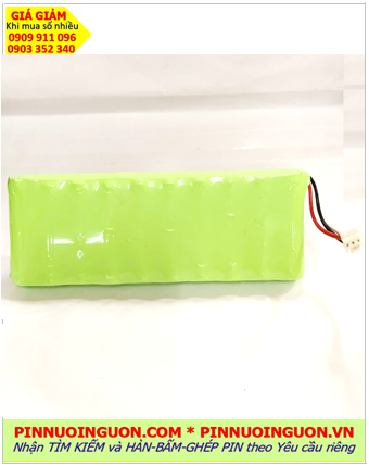 Pin sạc 12v 2500mAh; Pin máy Scan NiMh 12v-A2500mAh chính hãng /Nhận hàn bấm ghép pin theo yêu cầu
